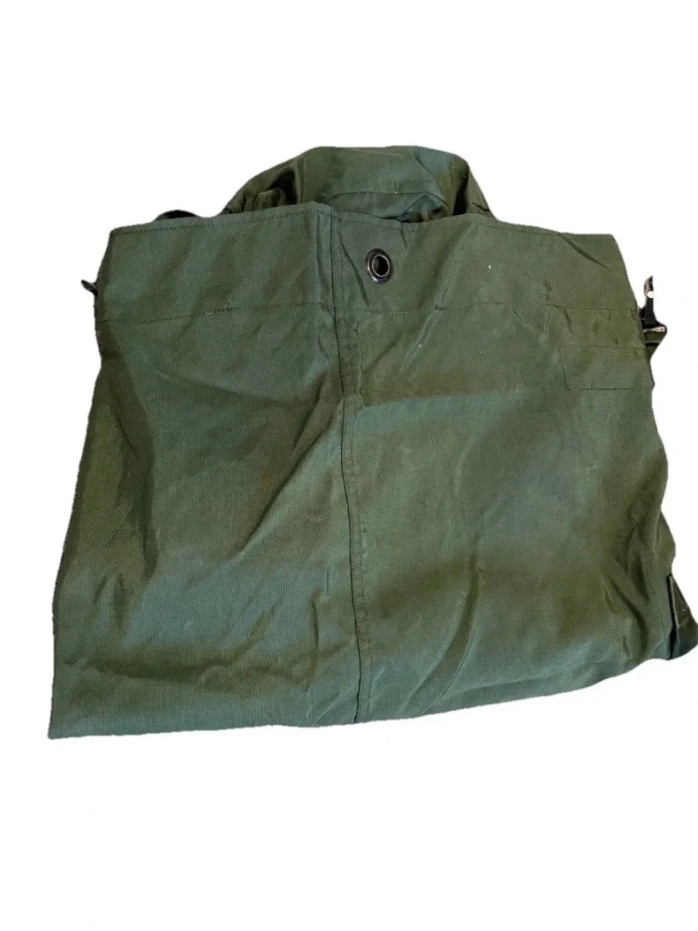 USGI Olive Drab Top Load NylonDuffle Bag with BackpackStraps USA Armed Forces